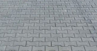 Брусчатка Классико для дорожек и площадок в Сосновом Боре в октябре